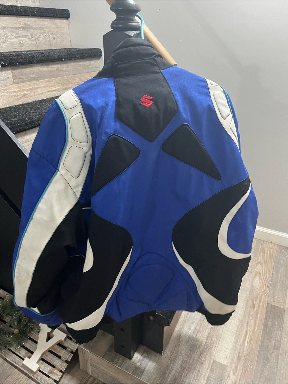 Men’s Blue Performance Riding Jacket - Picture 6 of 6